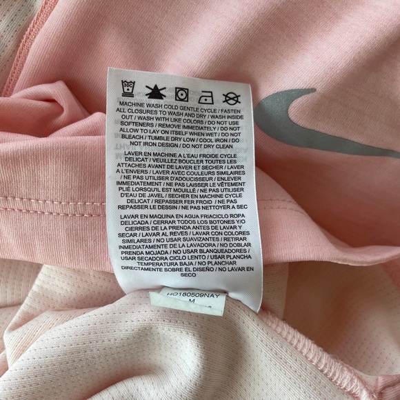 Nike Women’s Longsleeve Dri-Fit Running Pullover Pink, Size M - Picture 10 of 11